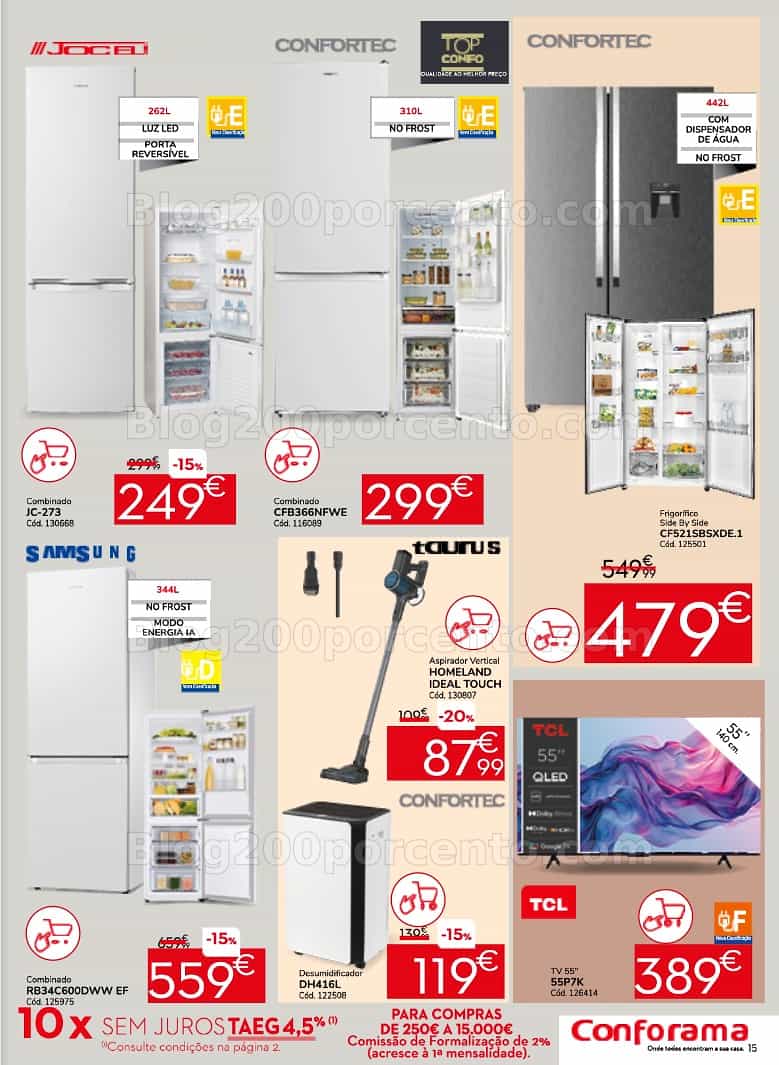 Antevisão Folheto CONFORAMA Promoções de 26 fevereiro a 25 março